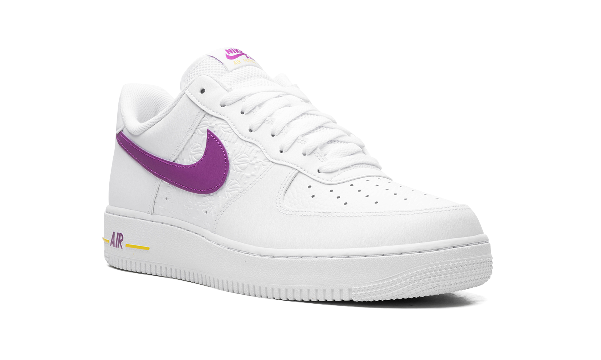 Nike Air Force 1 Low EMB Bold Berry Lakers FJ4209 100