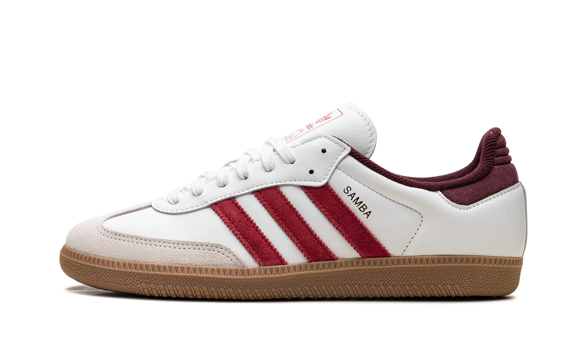 Adidas Samba OG Core White Better Scarlet JI3201
