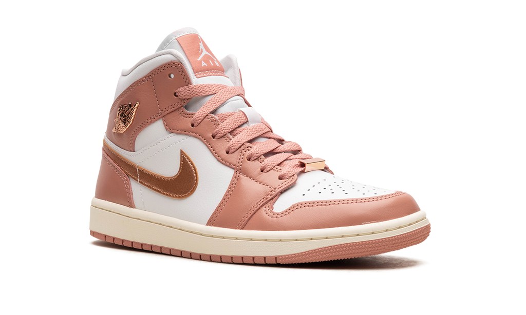 AIR JORDAN 1 MID WMNS RED STARDUST FB9892 670