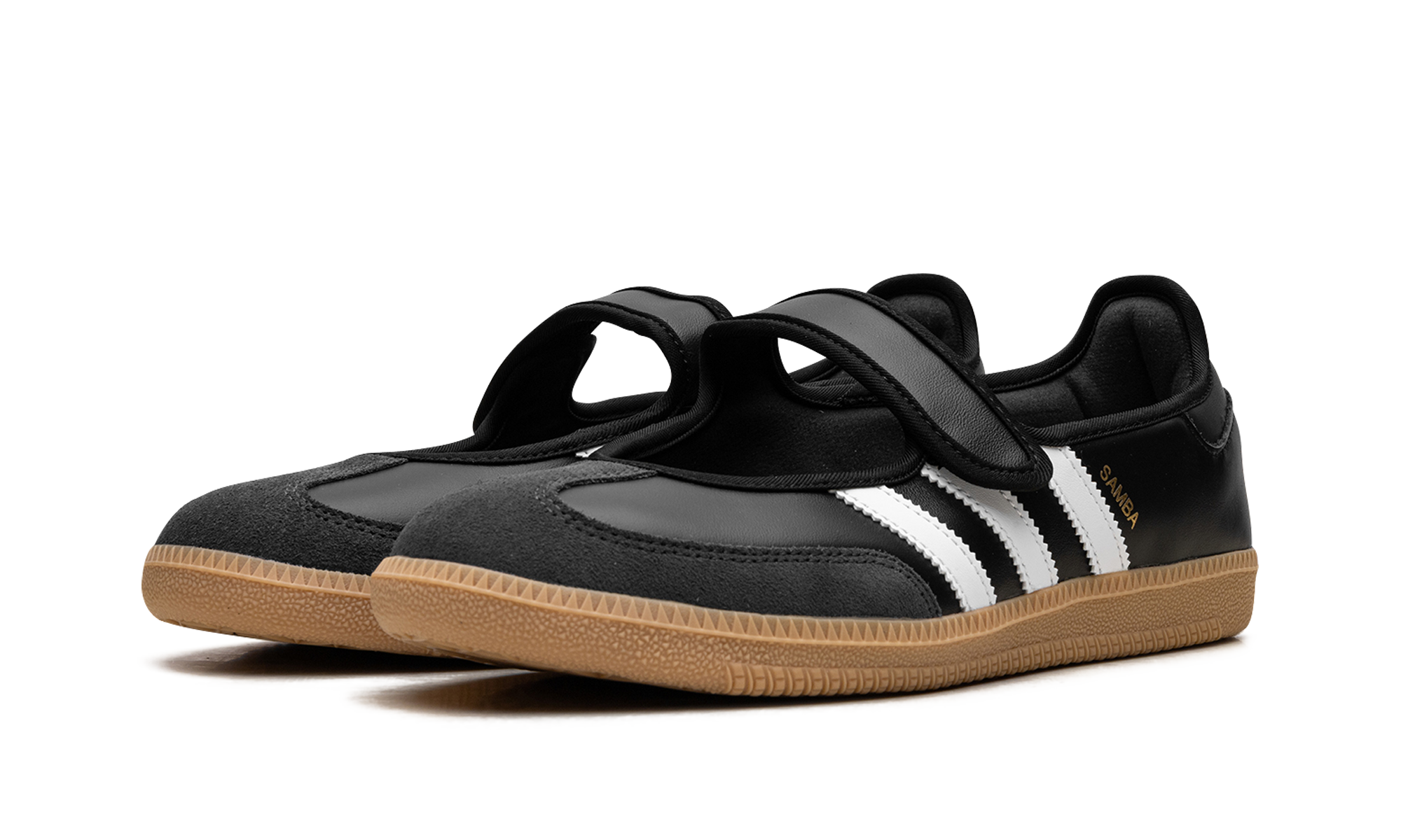 Adidas Samba Jane WMNS Black White Gum JQ6445