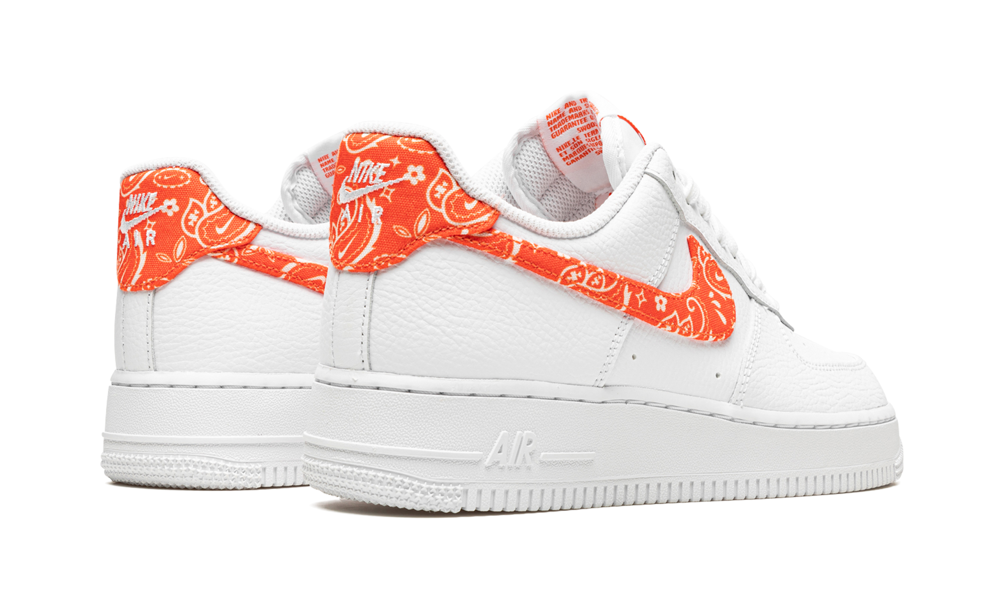 Nike AIR FORCE 1 LO MNS WMNS Orange Paisley DJ9942 102