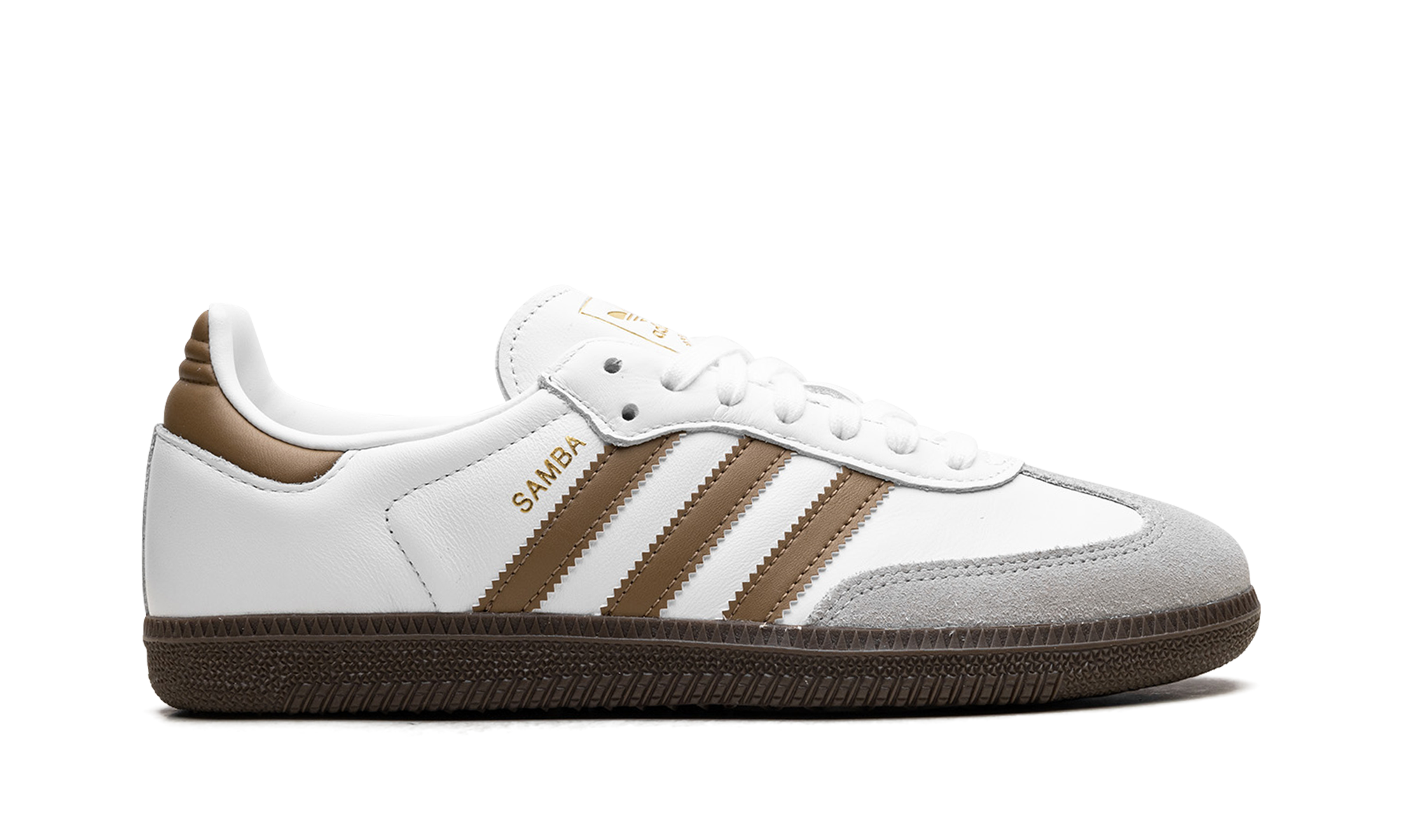 Adidas Samba OG Cloud White / Brown Desert JH8796