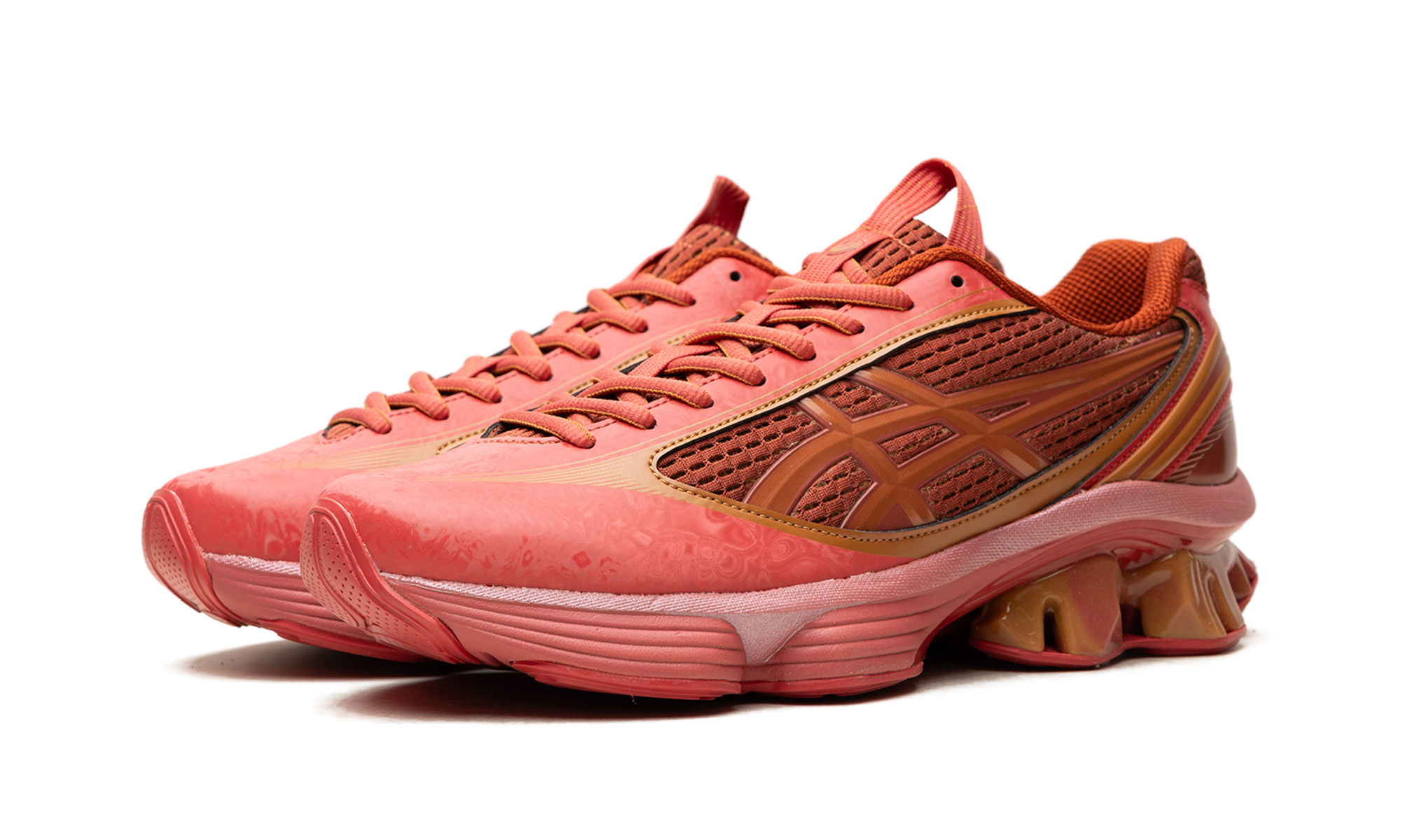 Asics GEL-Kinetic Fluent US6-S Kiko Kostadinov - Cayenne / Copperhead 1203A748 700