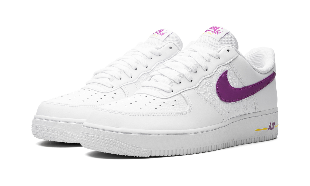 Nike Air Force 1 Low EMB Bold Berry Lakers FJ4209 100