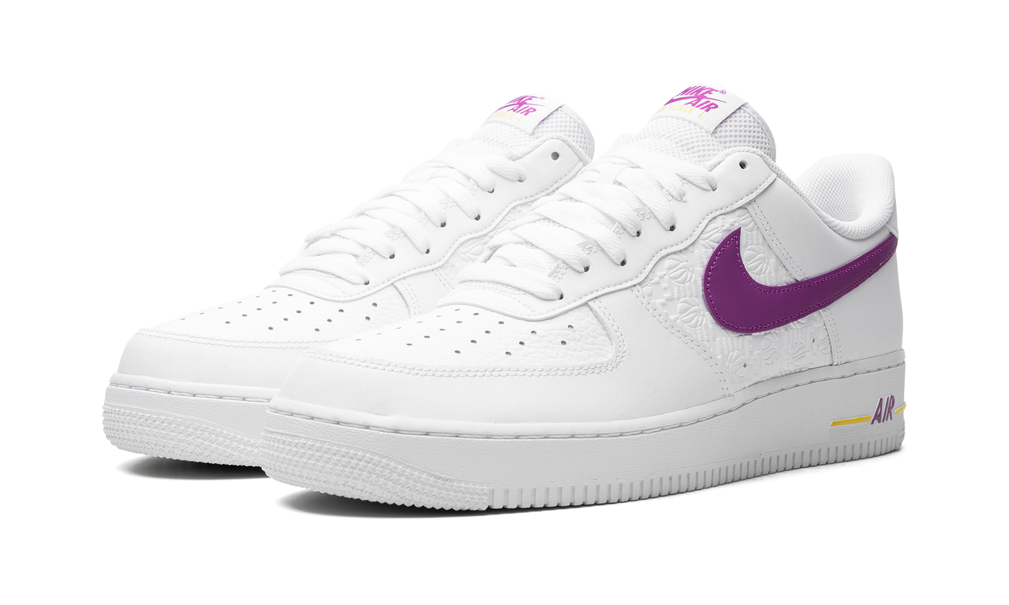 Nike Air Force 1 Low EMB Bold Berry Lakers FJ4209 100