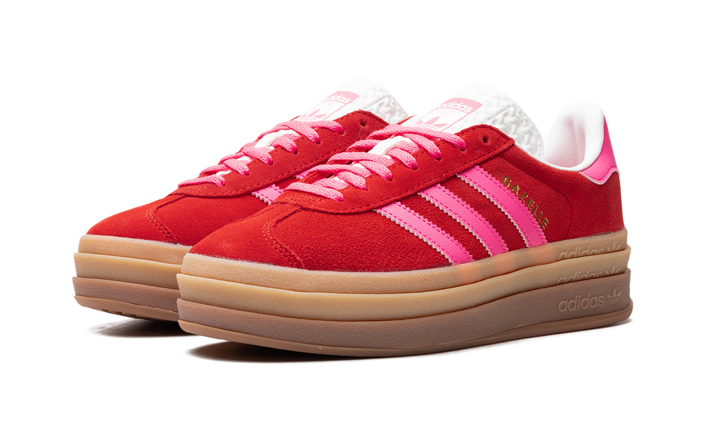 Adidas Gazelle Bold WMNS Collegiate Red Lucid Pink IH7496