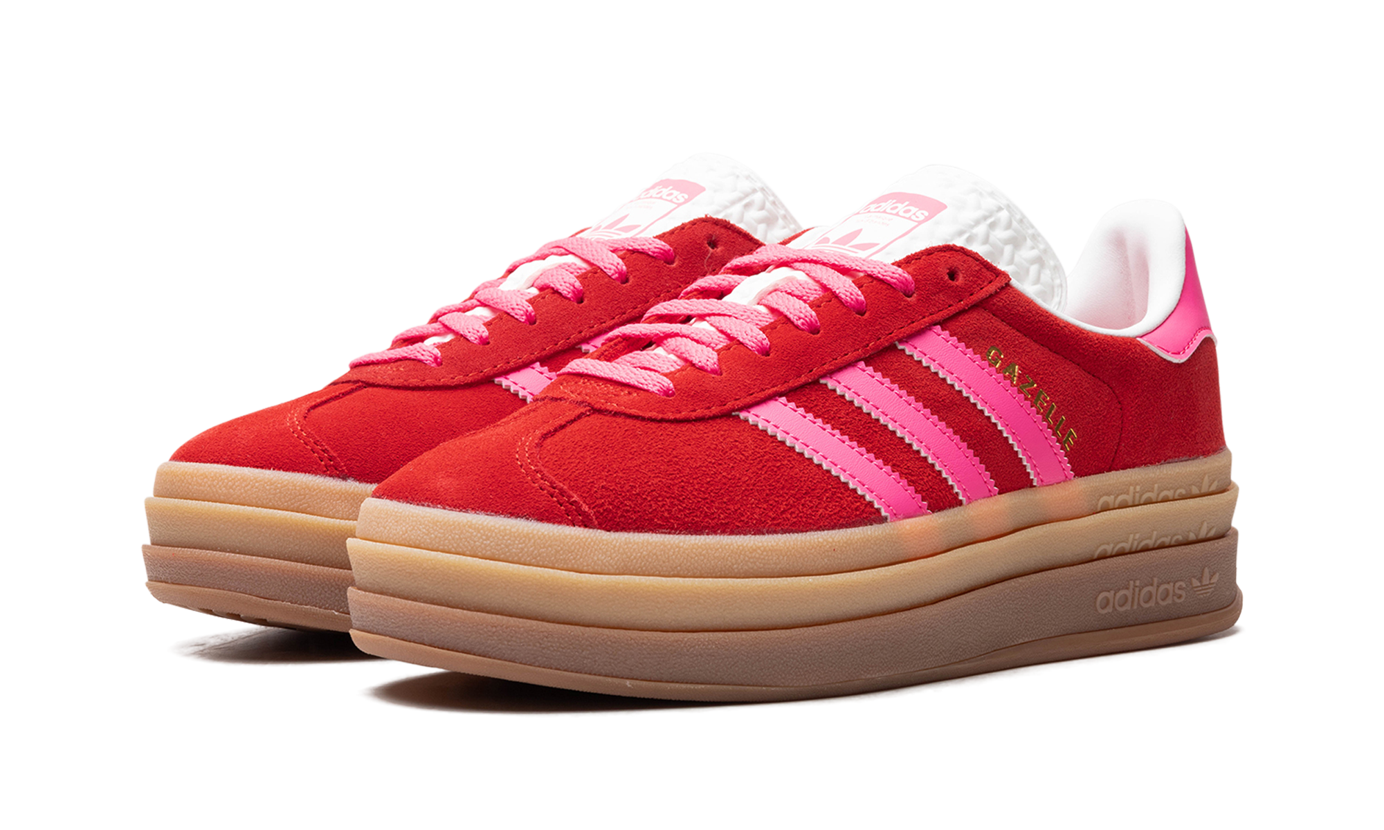 Adidas Gazelle Bold WMNS Collegiate Red Lucid Pink IH7496