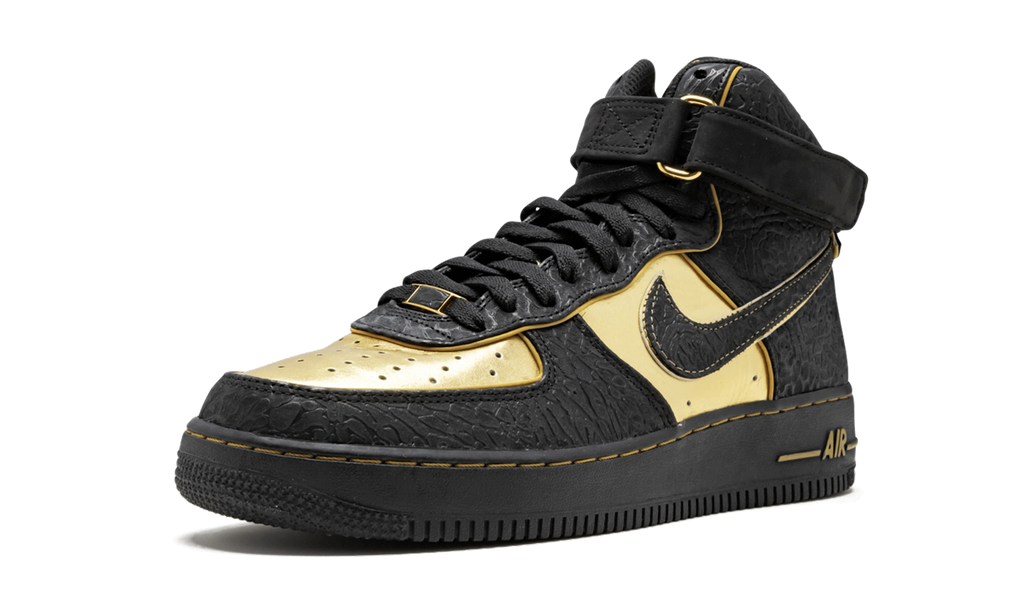 Nike Air Force 1 Hi Supreme Black / Gold 345189 002