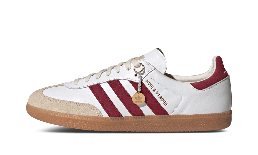 Adidas Samba OG Sporty & Rich - White Core Burgundy IF5660