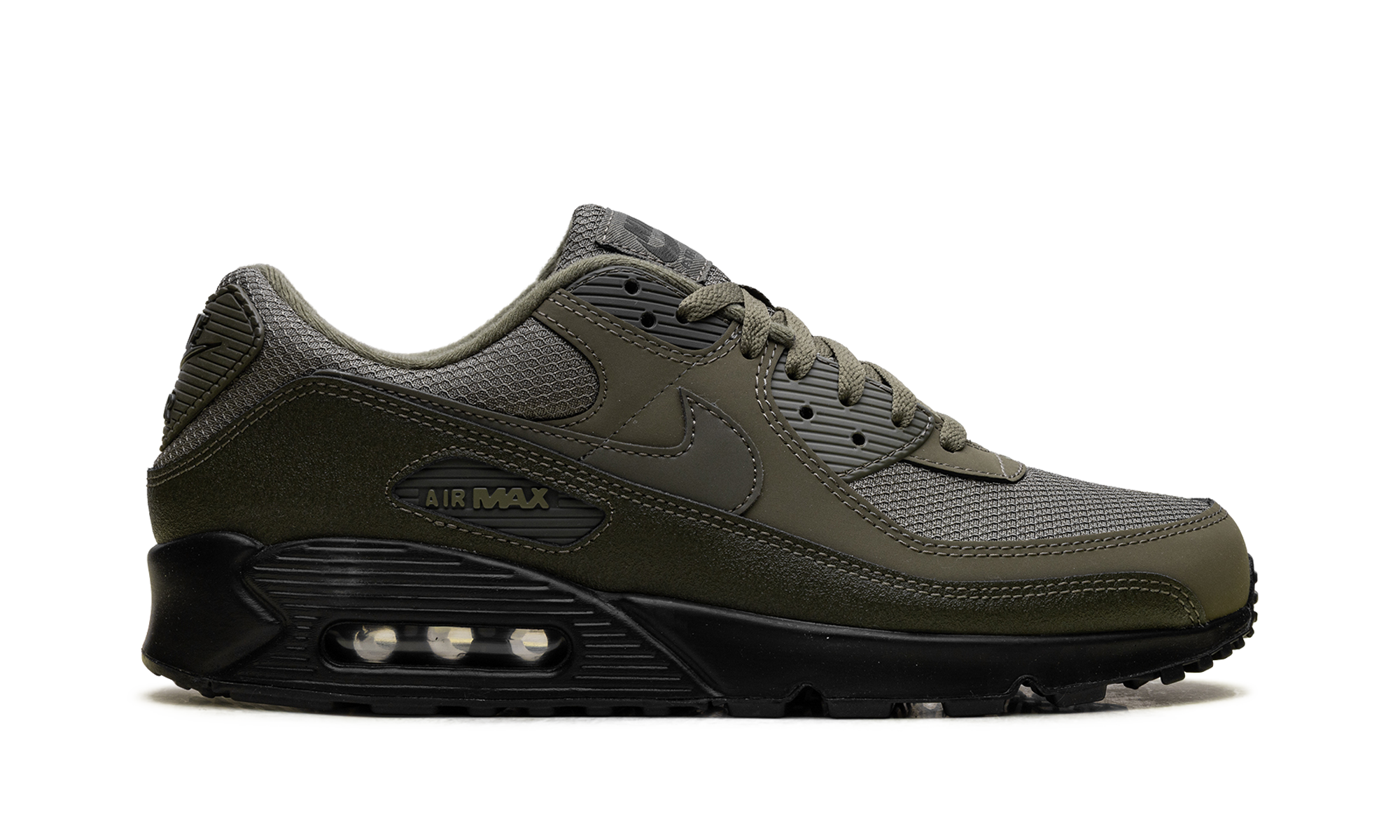 Nike Air Max 90 Reflective Swoosh Medium Olive hq3828 200