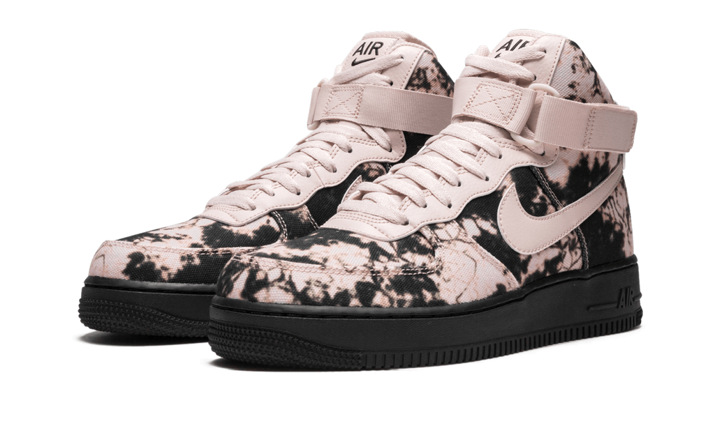 Nike Air Force 1 High Print BLACK / PARTICLE BEIGE AR1954 001