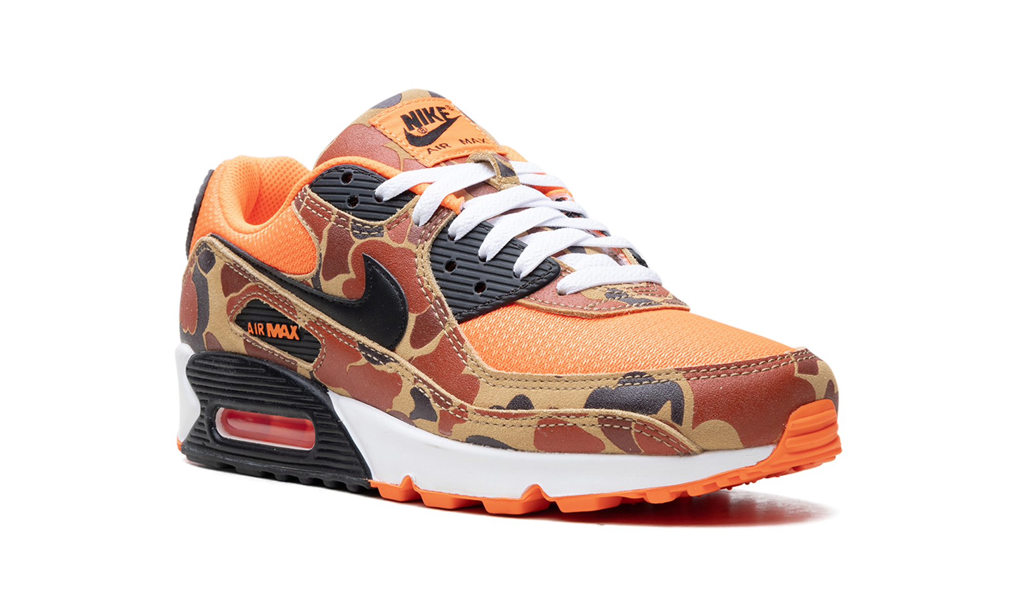 Nike Air Max 90 Orange Duck Camo CW4039 800