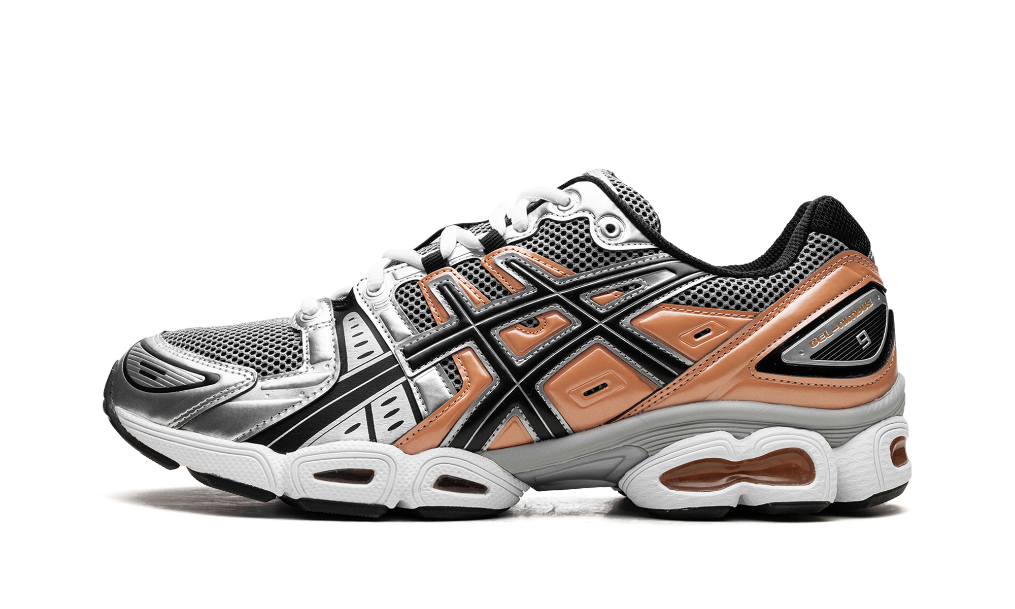 Asics GEL-Nimbus 9 Sheet Rock / Orange Lily 1201A424 025