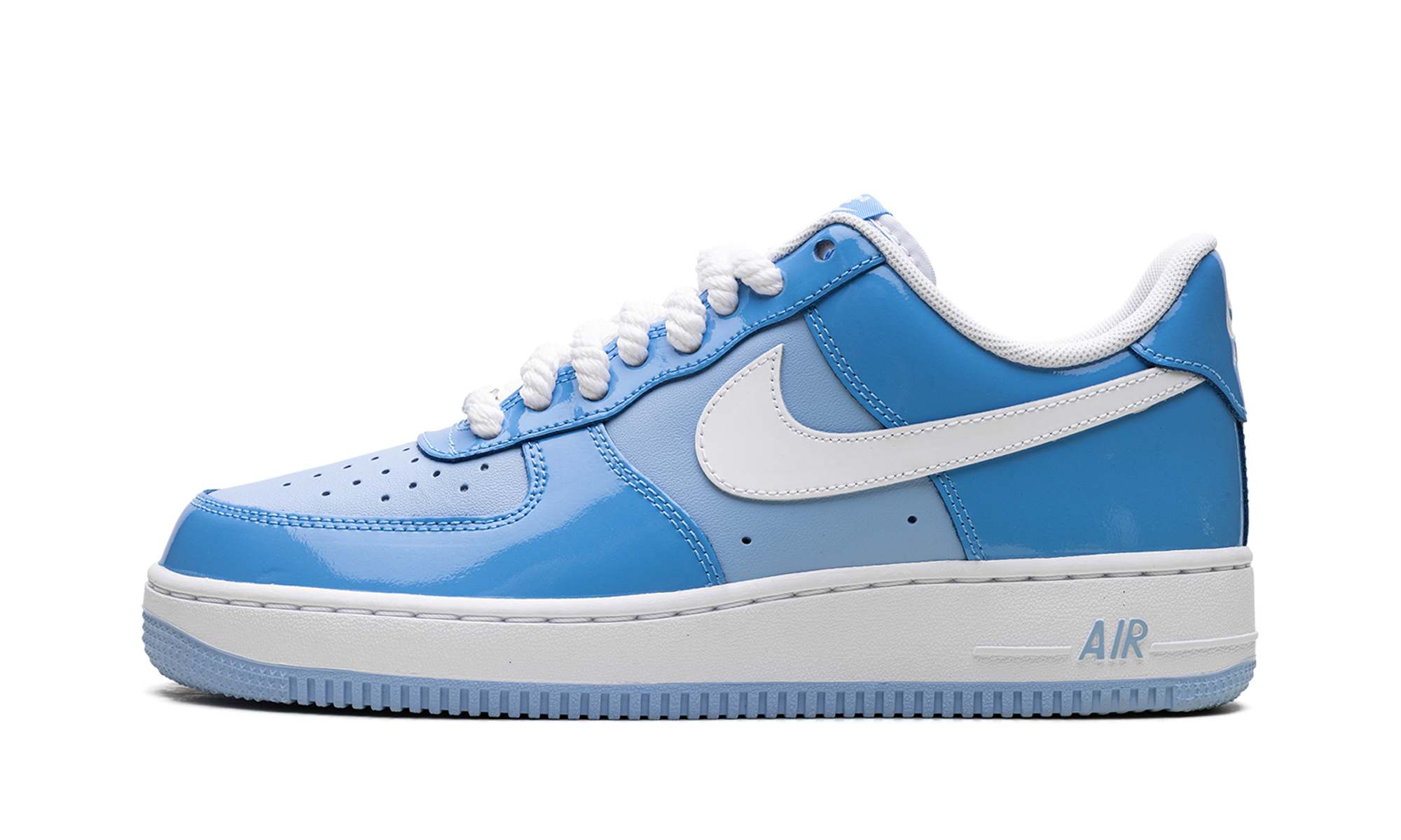 Nike Air Force 1 Low '07 LV8 Phychic Blue White Patent HV9405 400