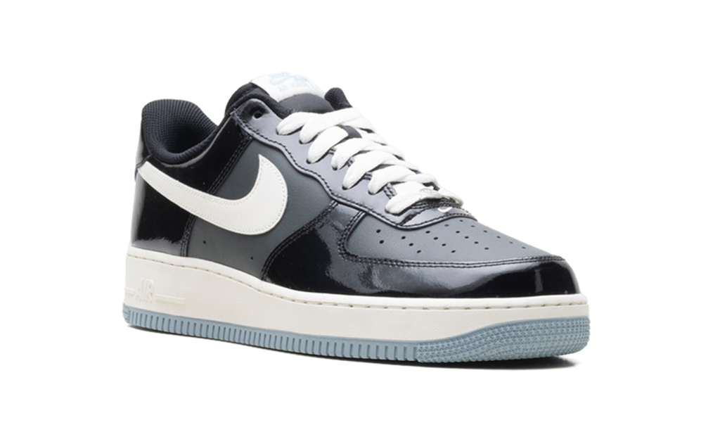Nike Air Force 1 Low Black Iron Grey Patent IB7676 001