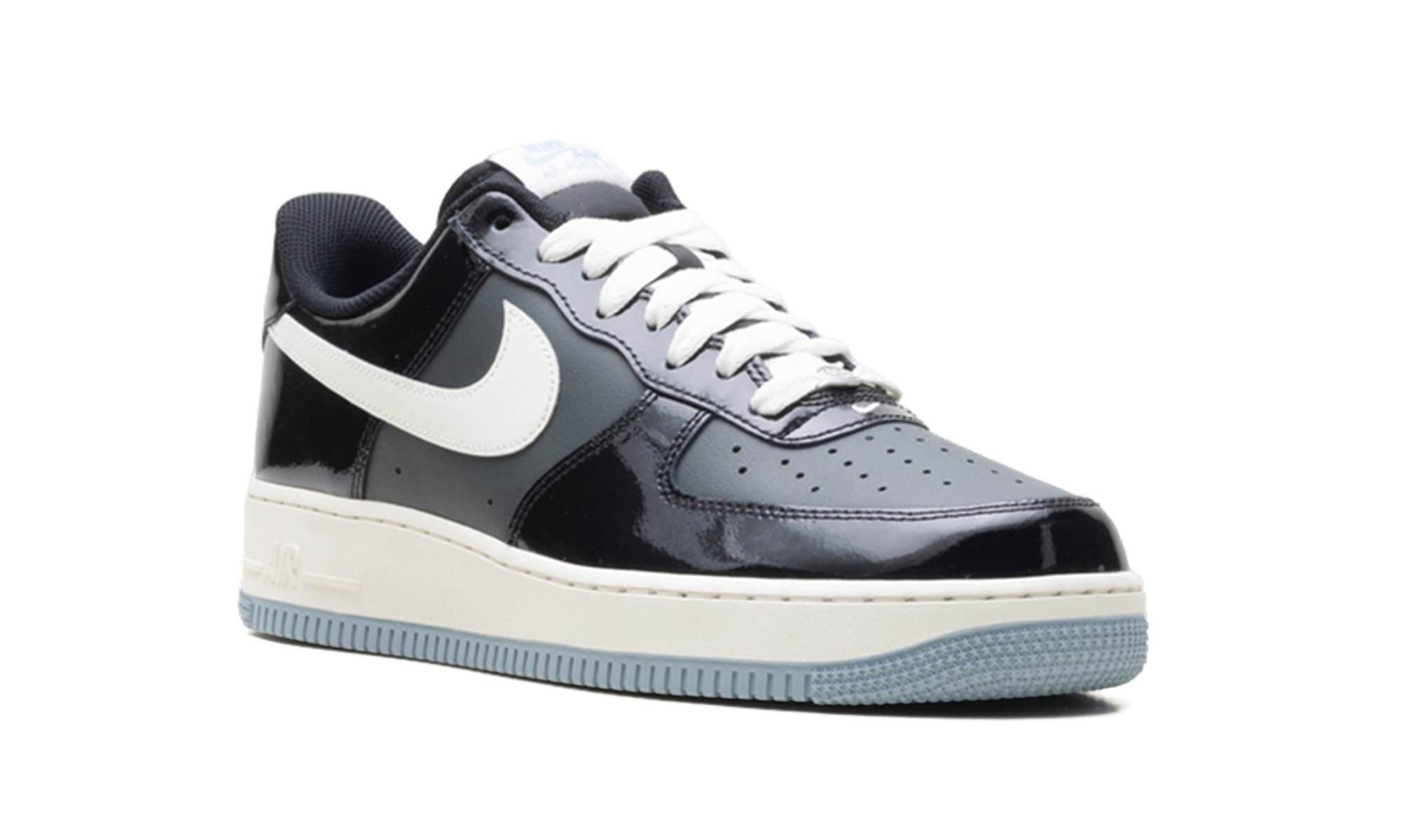 Nike Air Force 1 Low Black Iron Grey Patent IB7676 001