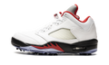 Air Jordan 5 Low Golf Fire Red - Silver Tongue CU4523 100