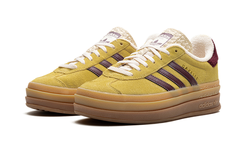 Adidas Gazelle Bold Platform WMNS Yellow Burgundy IF5937