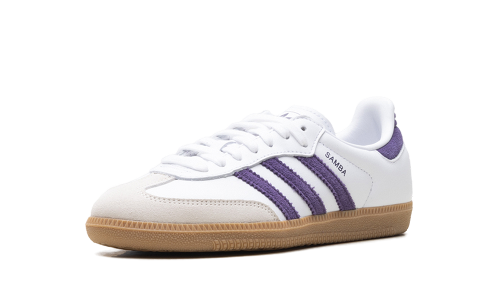 Adidas SAMBA OG WMNS White Alumina Aurora Plum JS1392
