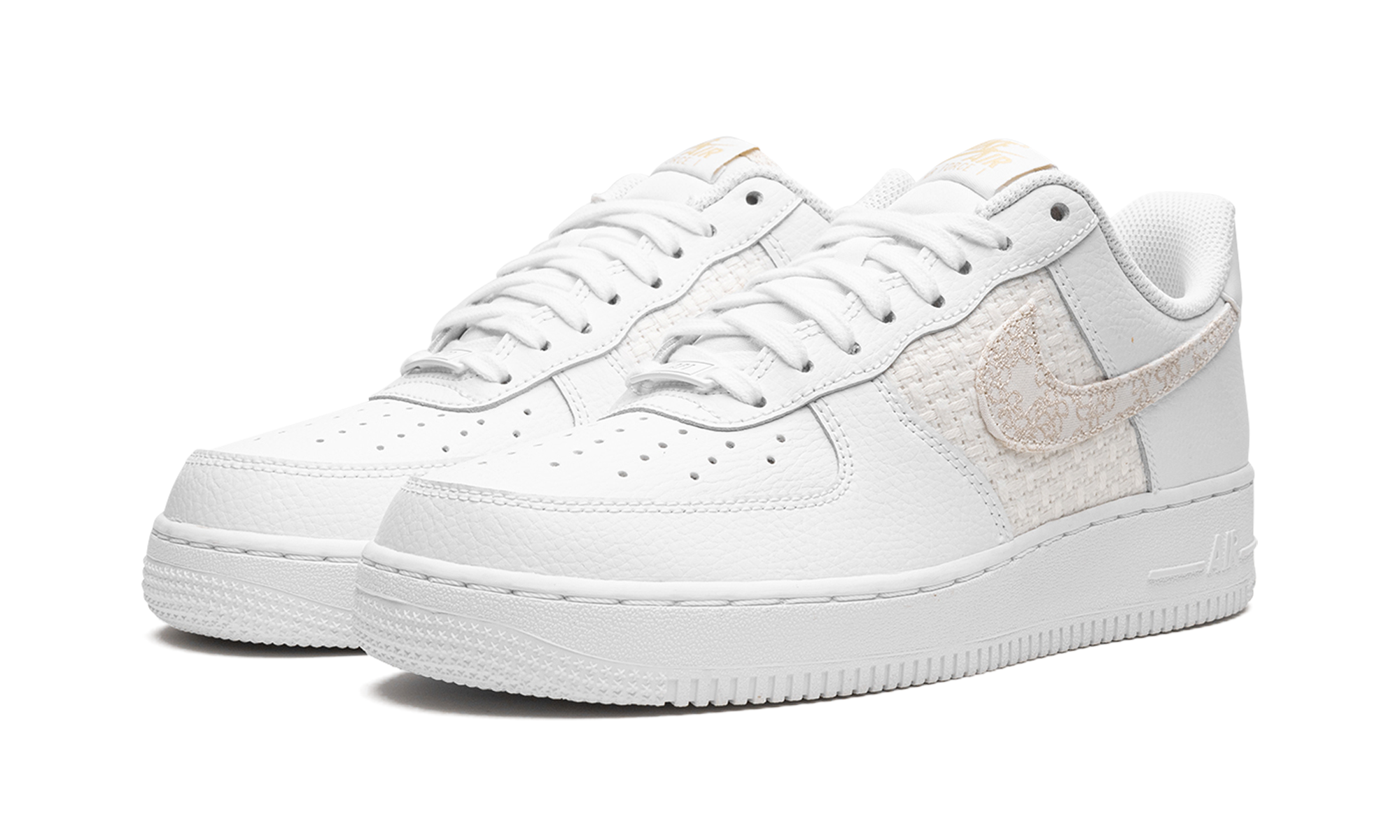 Nike AIR FORCE 1 '07 SE MNS WMNS Flower Swoosh DO9458 100