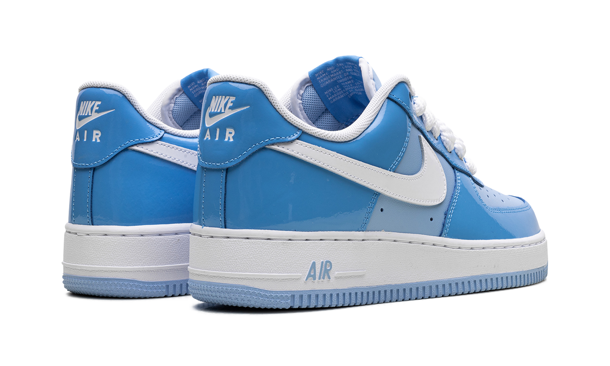 Nike Air Force 1 Low '07 LV8 Phychic Blue White Patent HV9405 400