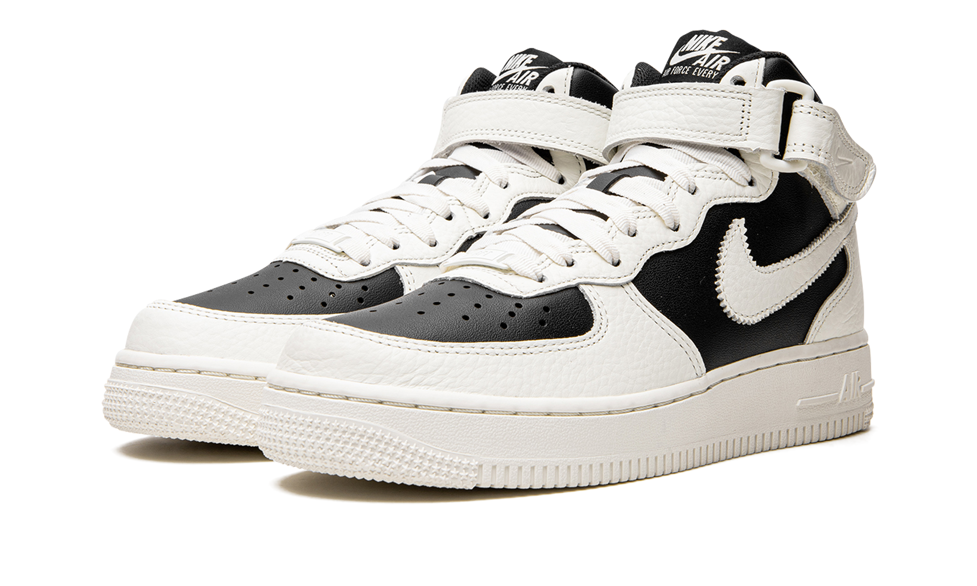 Nike AIR FORCE 1 '07 MID MNS WMNS Black Sial DV2224 001