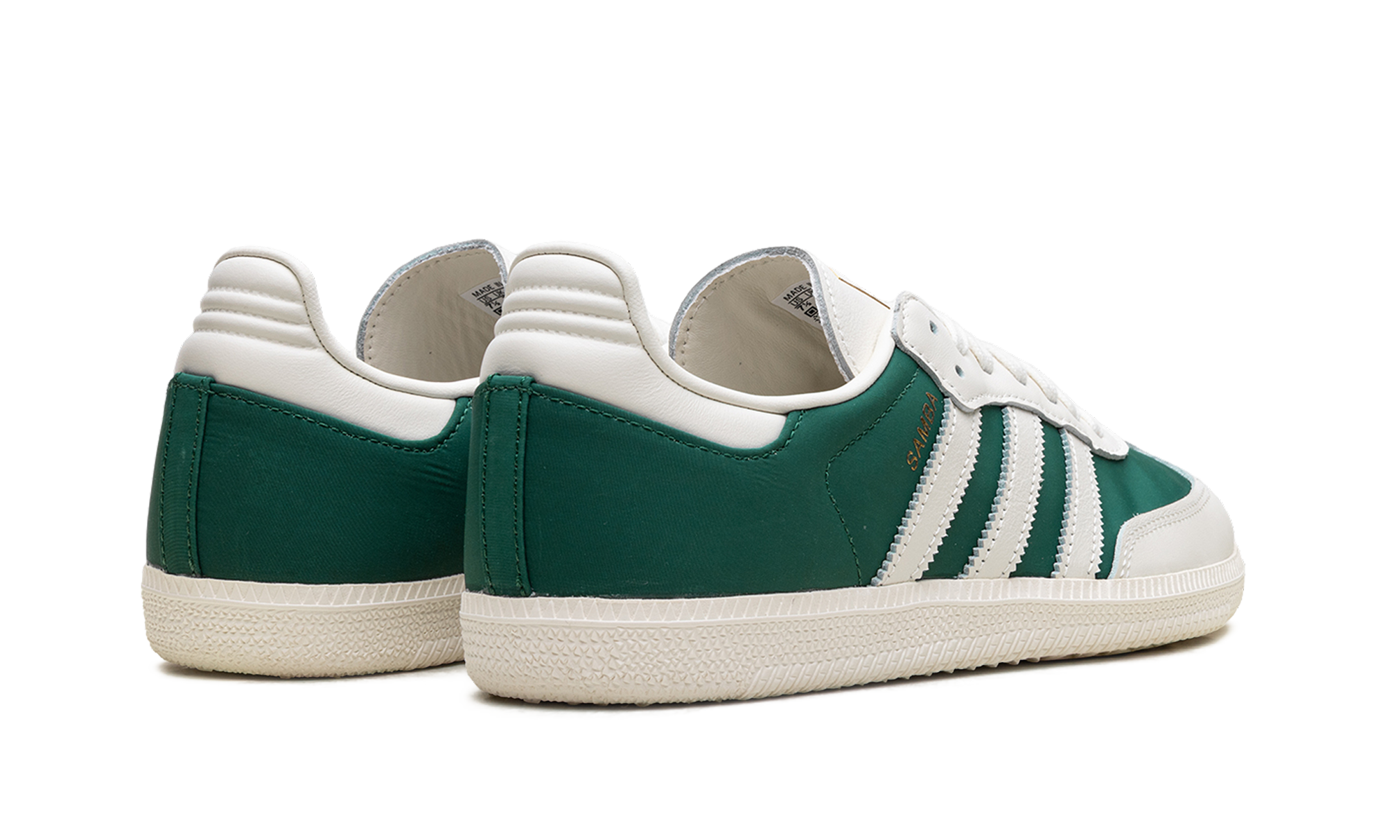 Adidas Samba OG Off White Collegiate Green JI3205