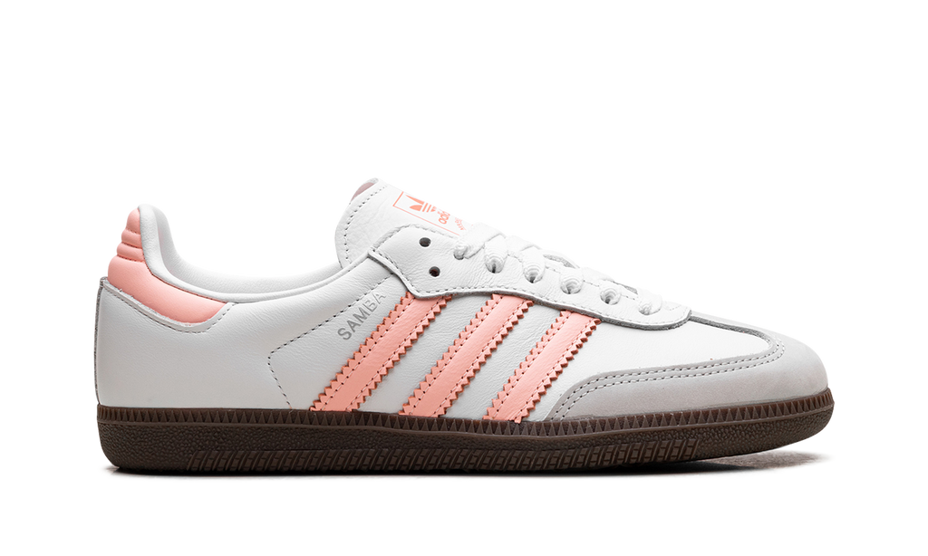Adidas Samba OG WMNS White Clear Orange Gum JH5687