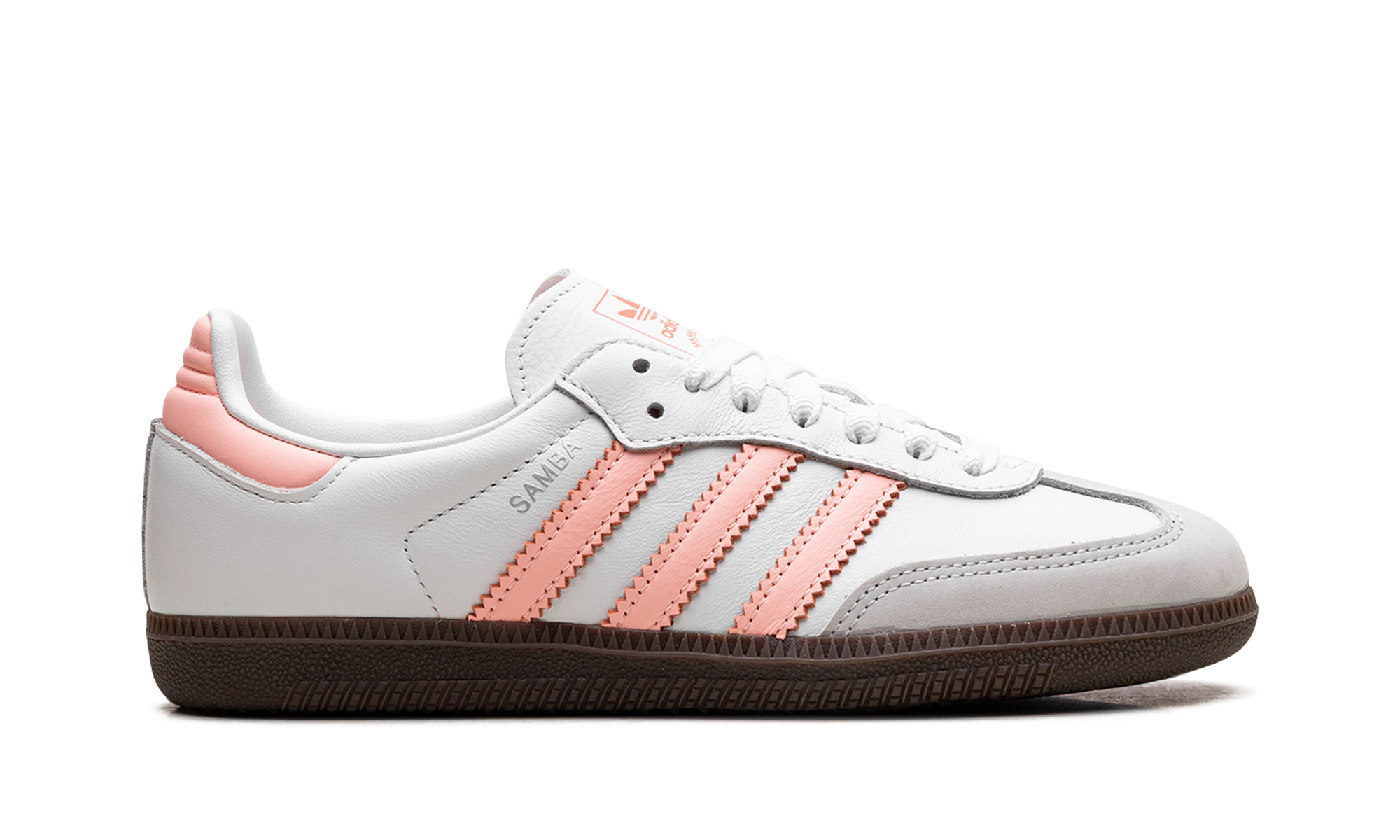 Adidas Samba OG WMNS White Clear Orange Gum JH5687