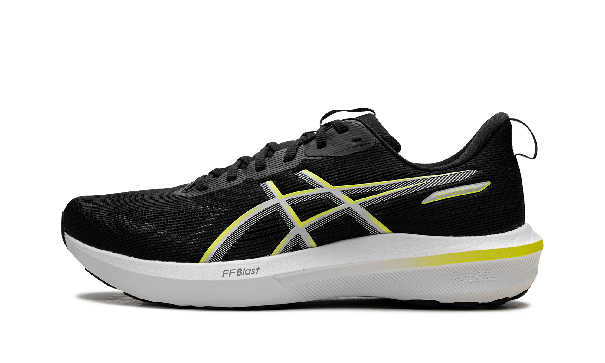 Asics GT 1000 14 Black / Citron 1011C077 001