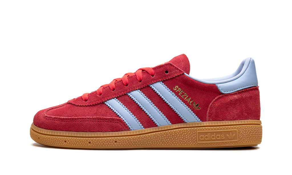 Adidas Handball Spezial WMNS Lucid Red Glow Blue Gum JR3607