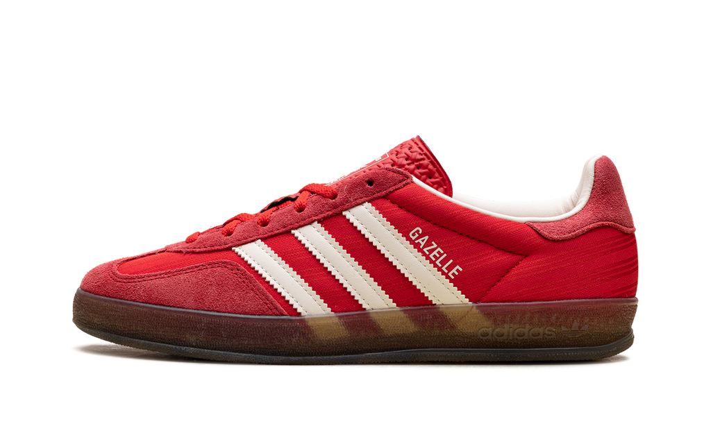 Adidas Gazelle Indoor Satin Wmns Red Pinstripe JS1411