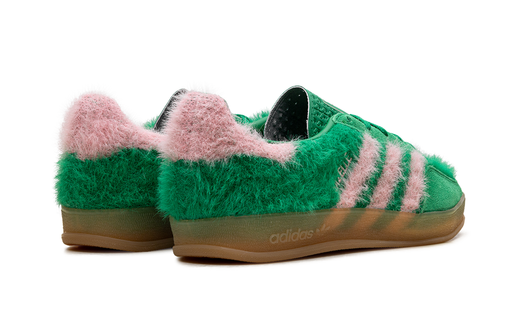 Adidas Gazelle Indoor WMNS Green Glow Pink JP8342