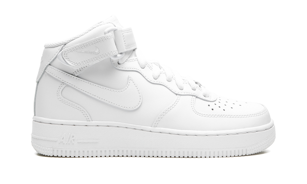 Nike AIR FORCE 1 '07 MID MNS WMNS Triple White DD9625 100