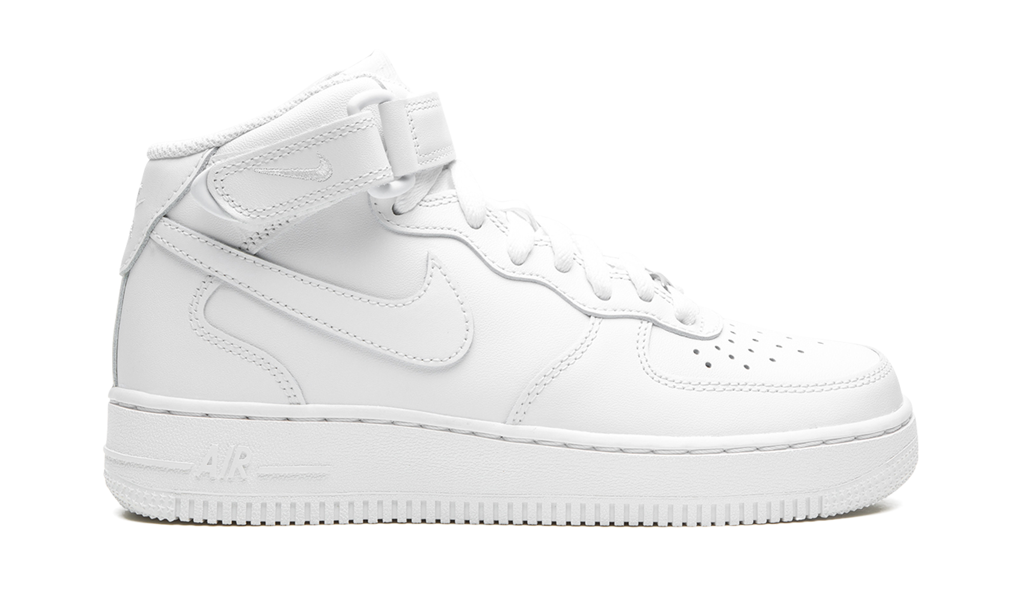 Nike AIR FORCE 1 '07 MID MNS WMNS Triple White DD9625 100