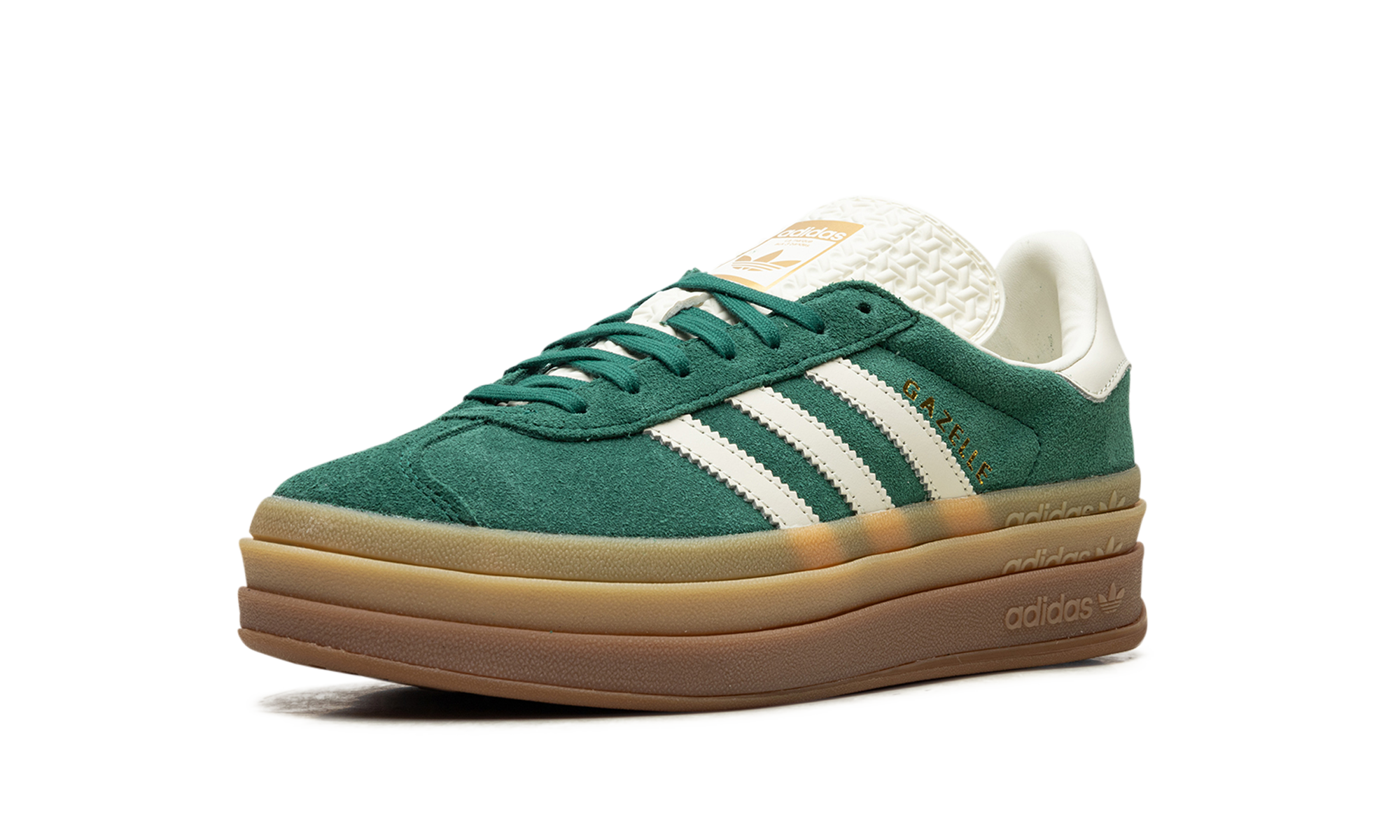 Adidas Gazelle Bold WMNS Green / White / Gold IF7160