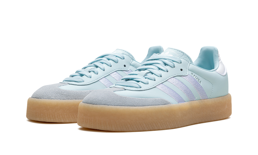 Adidas Sambae WMNS Almost Blue Silver Metallic Gum ID0435