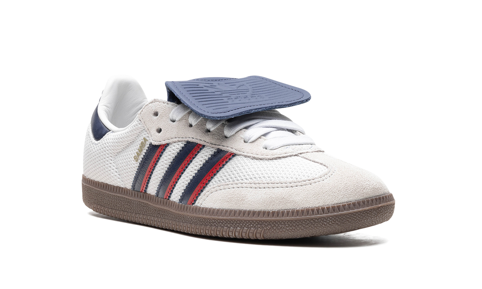 Adidas Samba LT Crystal White Dark Blue IE9169