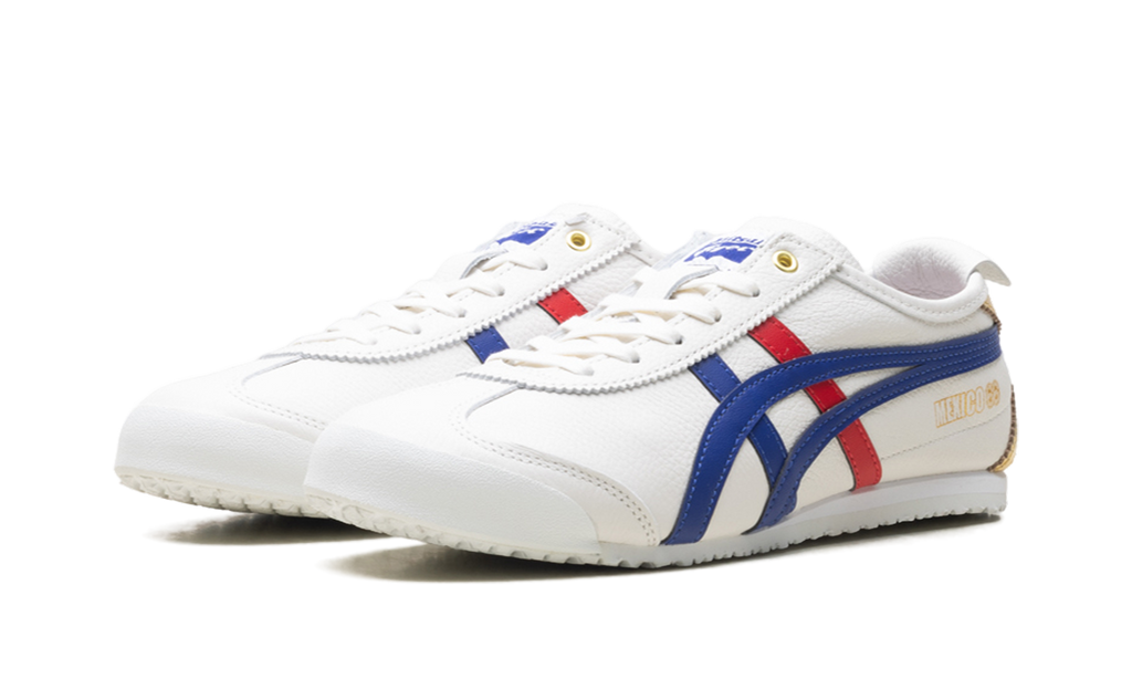Onitsuka Tiger Mexico 66 White Blue Red Metallic Gold 1183C692 100