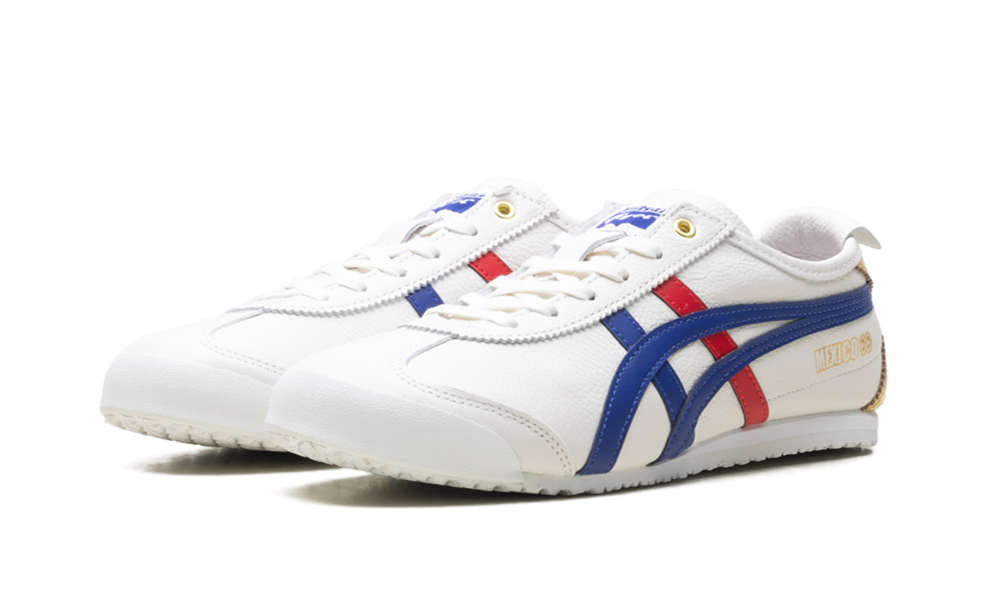 Onitsuka Tiger Mexico 66 White Blue Red Metallic Gold 1183C692 100
