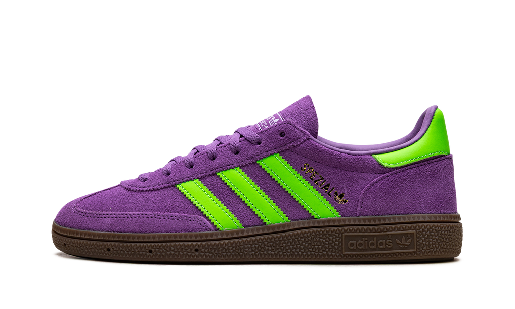 Adidas Handball Spezial Elastic WMNS Active Purple Solar Green JS0251