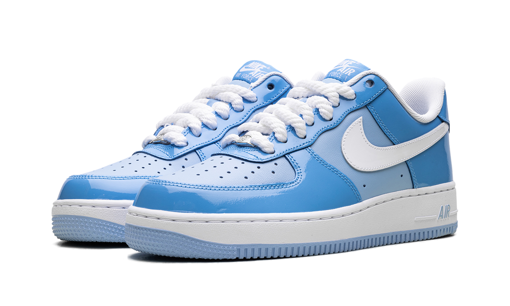 Nike Air Force 1 Low '07 LV8 Phychic Blue White Patent HV9405 400