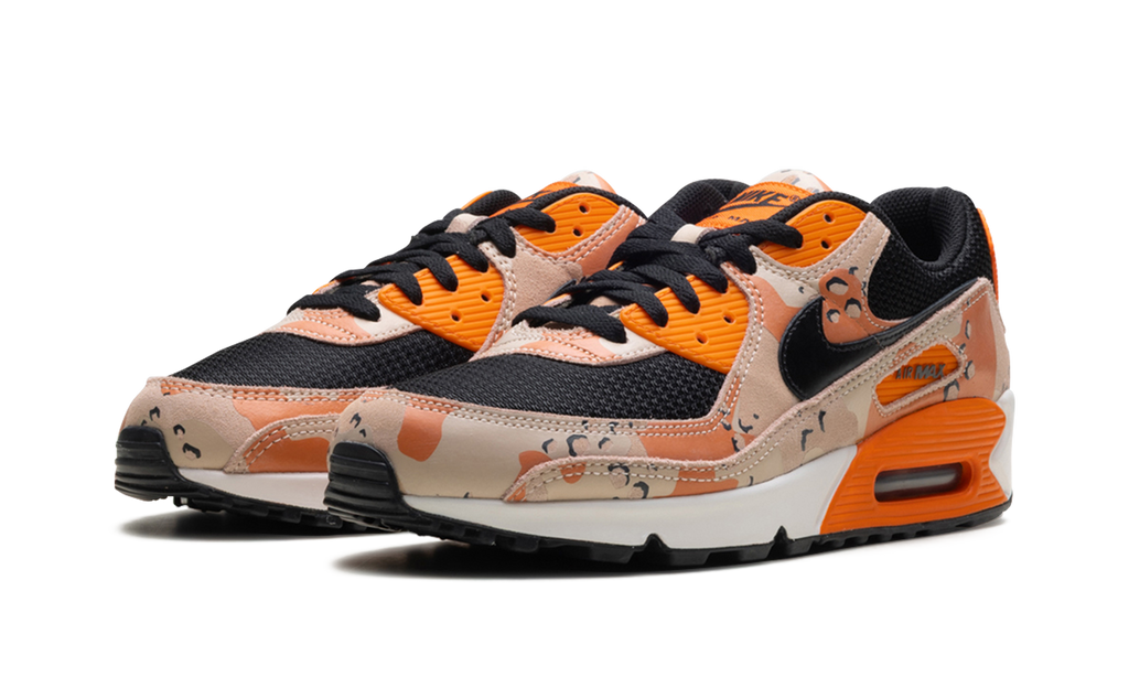 Nike Air Max 90 Premium Bio Beige / Safety Orange / Phantom / Black IF1721 201