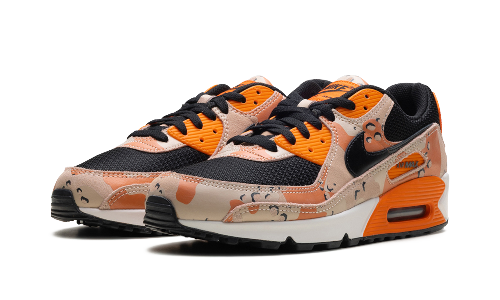 Nike Air Max 90 Premium Bio Beige / Safety Orange / Phantom / Black IF1721 201