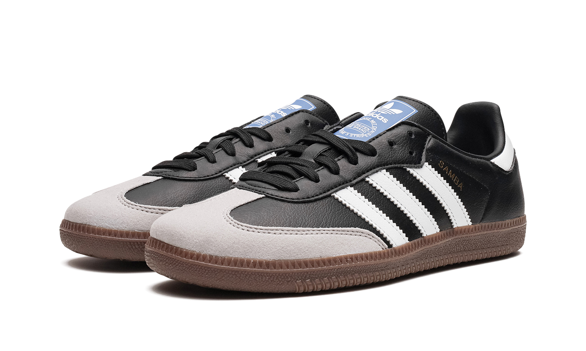 Adidas Samba Vegan Black / Gum H01878