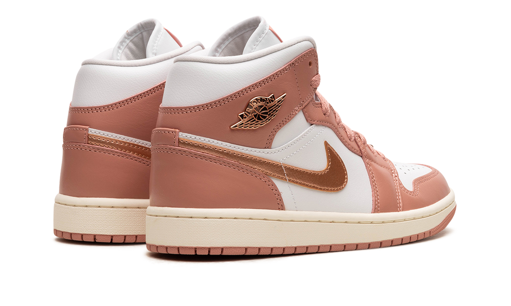 AIR JORDAN 1 MID WMNS RED STARDUST FB9892 670