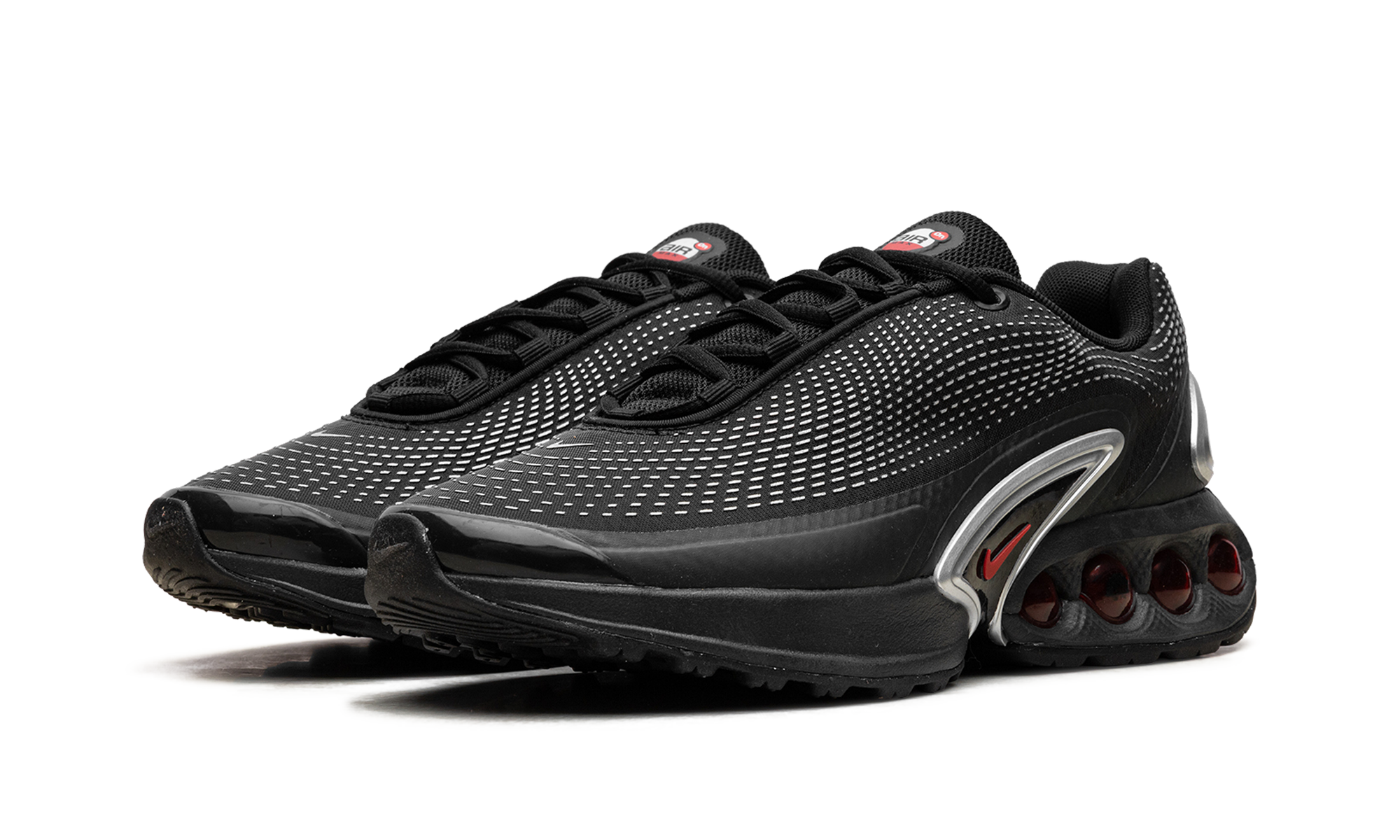 Nike Air Max Dn Black Metallic Silver Red DV3337 016