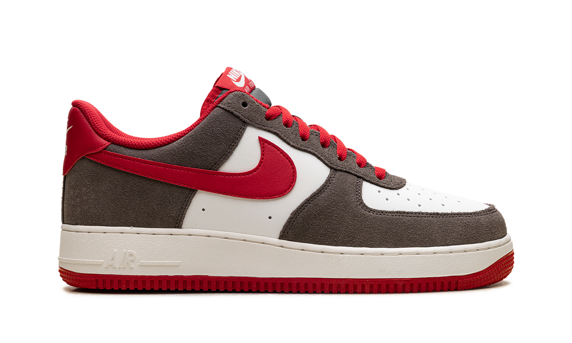 Nike Air Force 1 Low '07 LV8 Cave Stone University Red FQ8714 201