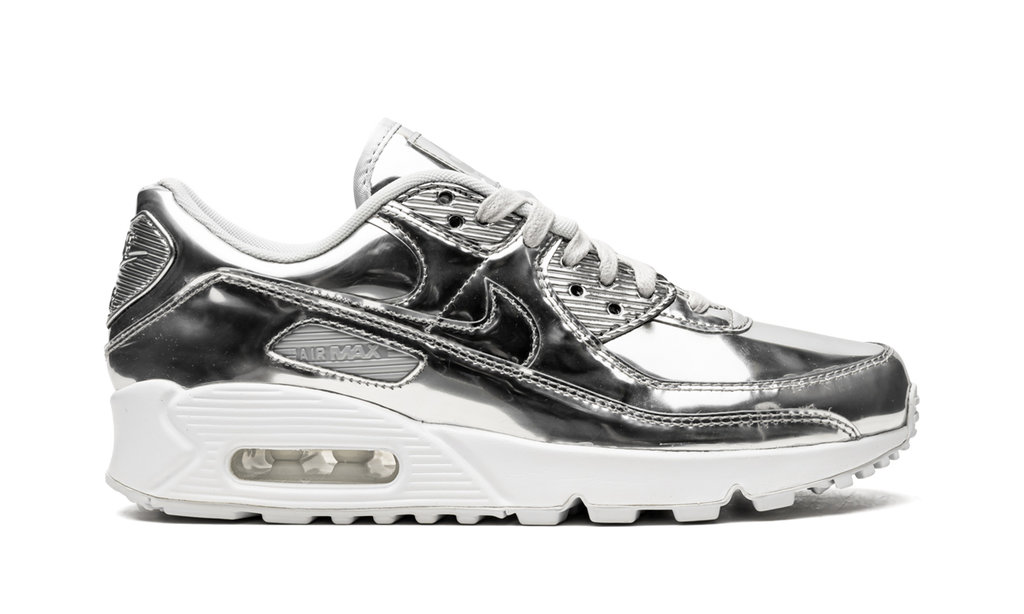 Nike AIR MAX 90 WMNS Metallic Pack - Silver CQ6639 001