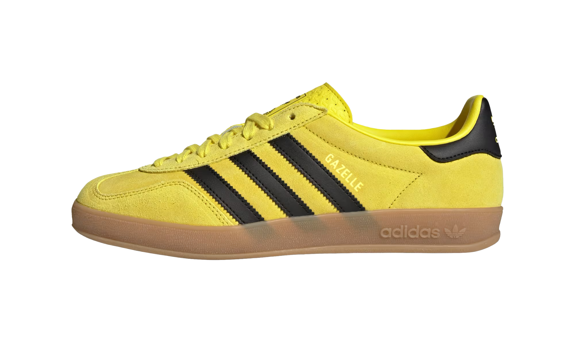 Adidas GAZELLE INDOOR Shock Yellow Black JR6303